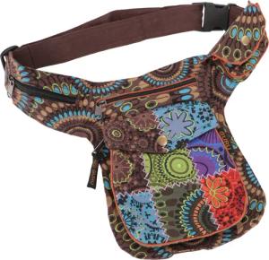 Guru-Shop Gürteltasche Stoff Sidebag & Patchwork