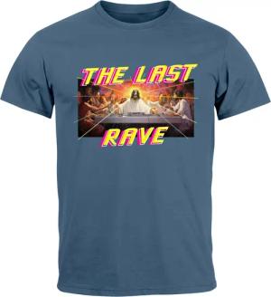 Neverless Print-Shirt Herren T-Shirt Techno The