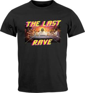 Neverless Print-Shirt Herren T-Shirt Techno The