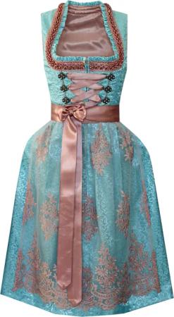 Alpenmärchen Dirndl Dirndl Armanda in türkis