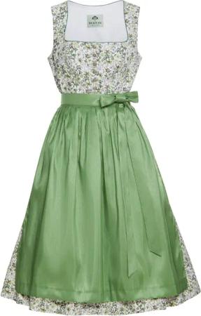 Berwin Dirndl Midi-Dirndl mit Blumenmuster