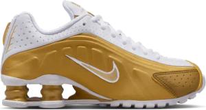 Nike Shox Unisex Schuhe - Gold - Größe: 37.5 - Leder - Foot Locker