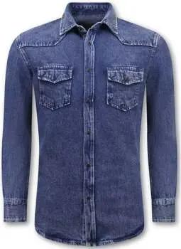 Lf Hemdbluse Jeansbluse – Jeanshemd –