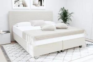 Westfalia Schlafkomfort Boxspringbett Sven, inkl. Zierkissen,