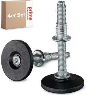Prima-Online Stellfuß 4er Set Stellfüße M8–M10,