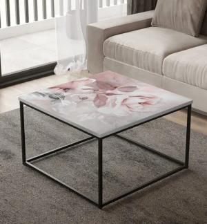 MyMaxxi Möbelfolie Tischfolie blühende Rosen gemalt