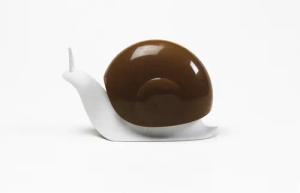 Qualy Design Seifenspender Schnecke, (ca. 17