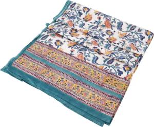 Guru-Shop Tagesdecke Blockdruck Tagesdecke, Bett &