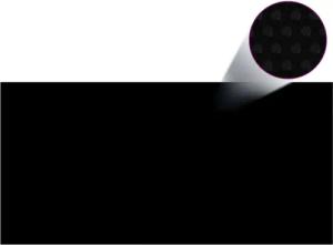 furnicato Pool-Abdeckplane Poolabdeckung Schwarz 450x220 cm