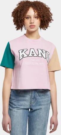 Karl Kani KK Serif Crop Block Tee