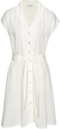LASCANA Hemdblusenkleid Damen offwhite Gr.34