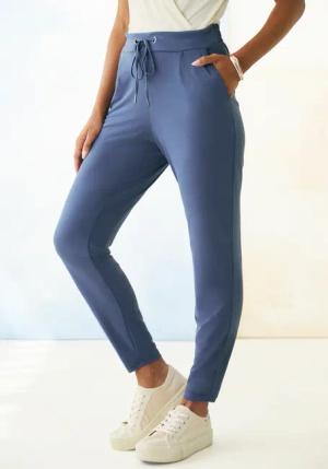 LASCANA Schlupfhose Damen dunkelblau Gr.44