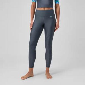 Damen Solid Panel Leggings Grau