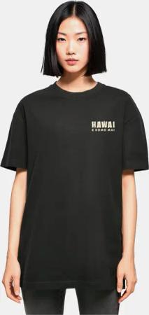 Merchcode Ladies Hawai Oversized Tee