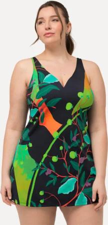 Ulla Popken Badekleid Badekleid Blätter herausnehmbare
