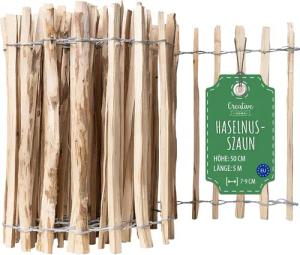 Creative Home Zaun Staketenzaun Haselnusszaun, Lattenabstand