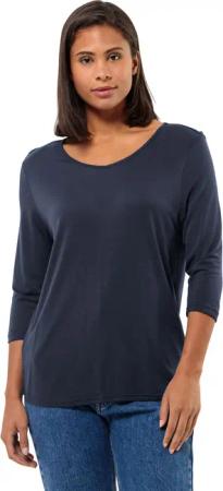Jack Wolfskin Mola 3|4 T-Shirt Women Halbarm Shirt Damen S blue night blue