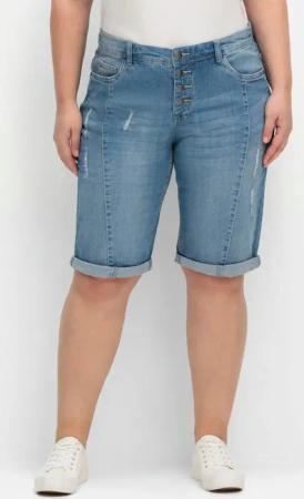 Sheego Jeansbermudas, (1 tlg.)