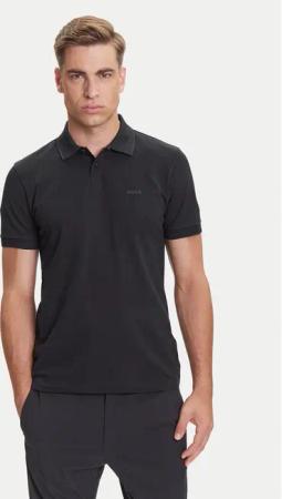 BOSS Poloshirt Paul 50506193 Schwarz Slim Fit