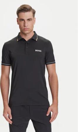 BOSS Poloshirt Paul Pro 50506203 Schwarz Slim Fit