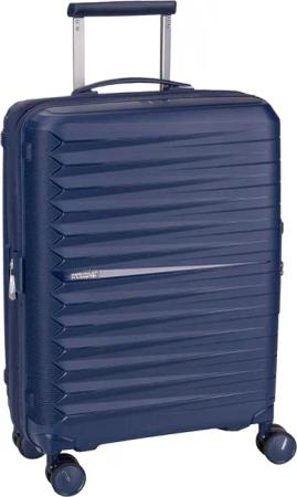 American Tourister Fastforward Spinner 55 in Blau (36 Liter), Handgepäck