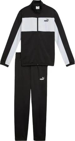 Puma - Poly Colorblock Trainingsanzug Kinder puma black