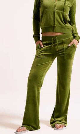 Juicy Couture Layla Gold Low Rise Jogginghose