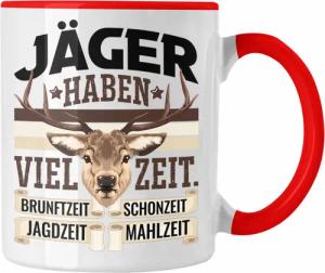 Trendation Tasse Jäger Haben Viel Zeit