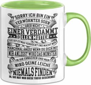 Trendation Tasse Geschenk Für Sohn Von