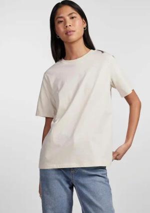 pieces Rundhalsshirt PCRIA SS SOLID TEE