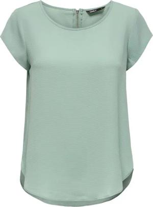 ONLY Blusenshirt Einfarbige Kurzarm Oberteil ONLVIC