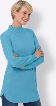 Sieh an! Strickpullover Longpullover