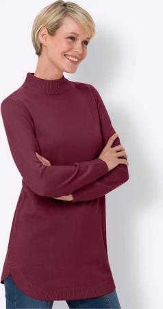 Sieh an! Strickpullover Longpullover
