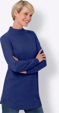 Sieh an! Strickpullover Longpullover