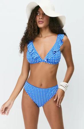 C&CITY Bügel-Bikini-Top ıFrilly Dreieck Bikini Set