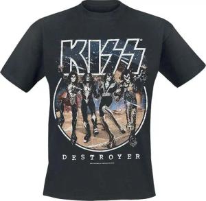 coole-fun-t-shirts Print-Shirt KISS Destroyer T-Shirt Herren
