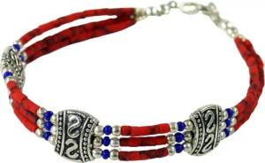 Guru-Shop Armreif Tibetschmuck Perlenarmband, Ethnoarmband,..
