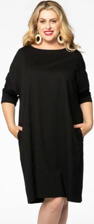 YOEK A-Linien-Kleid Damen Kleid Große Größen