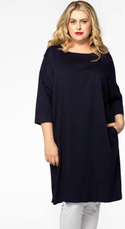 YOEK A-Linien-Kleid Damen Kleid Große Größen