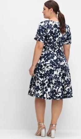 Sheego Etuikleid Cocktailkleid
