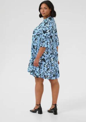 KAFFE Curve Blusenkleid Kleid KCisma Große