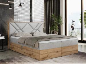 MKS MÖBEL Boxspringbett GUNAR (Set, Packung,