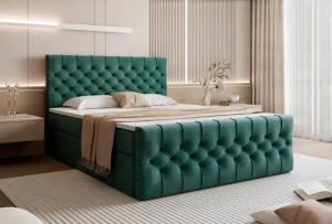 Compleo Boxspringbett MIAMI, H3 Matratze Bonellfederung,