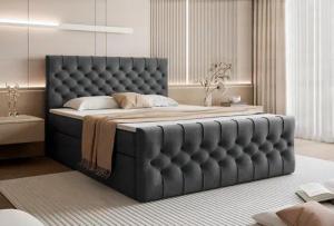 Compleo Boxspringbett MIAMI, H3 Matratze Bonellfederung,