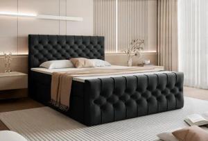 Compleo Boxspringbett MIAMI, H3 Matratze Bonellfederung,