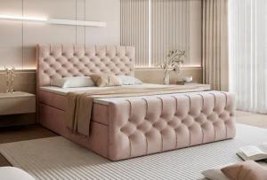 Compleo Boxspringbett MIAMI, H3 Matratze Bonellfederung,