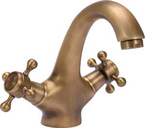 TRIZERATOP Waschtischarmatur Waschtischarmatur RETRO BRONZE Vintage
