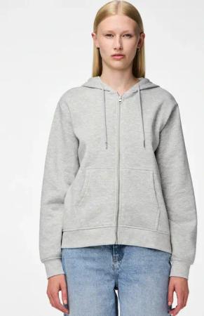 pieces Kapuzensweatshirt "PCCHILLI LS ZIP HOODIE NOOS BC"