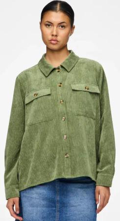 pieces Hemdbluse "PCEFFI LS SHIRT WVN NOOS"