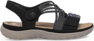 Rieker Sandalen 64889-00 Schwarz